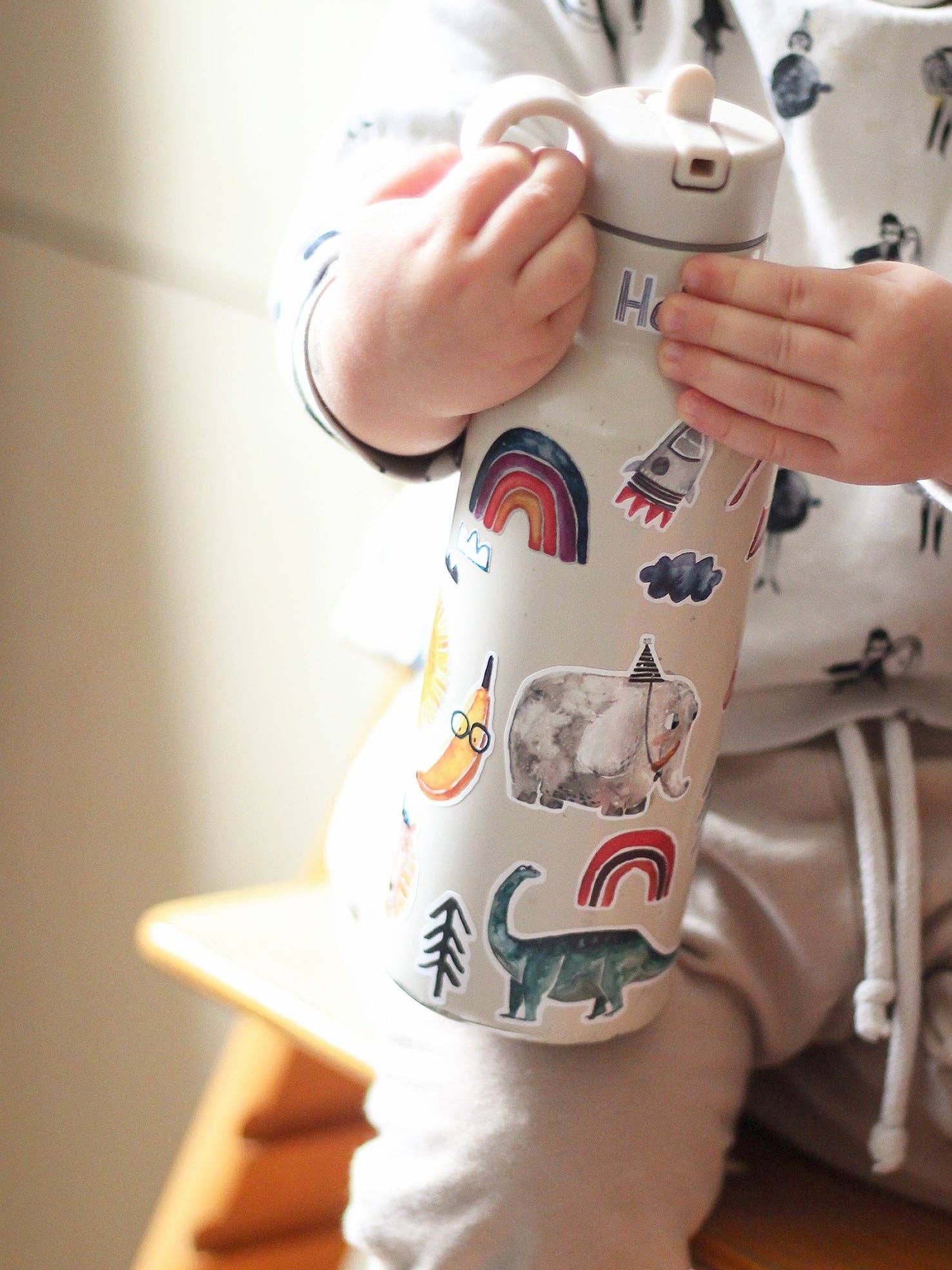 Spülmaschinenfeste Aufkleber Allerlei 18 Stück