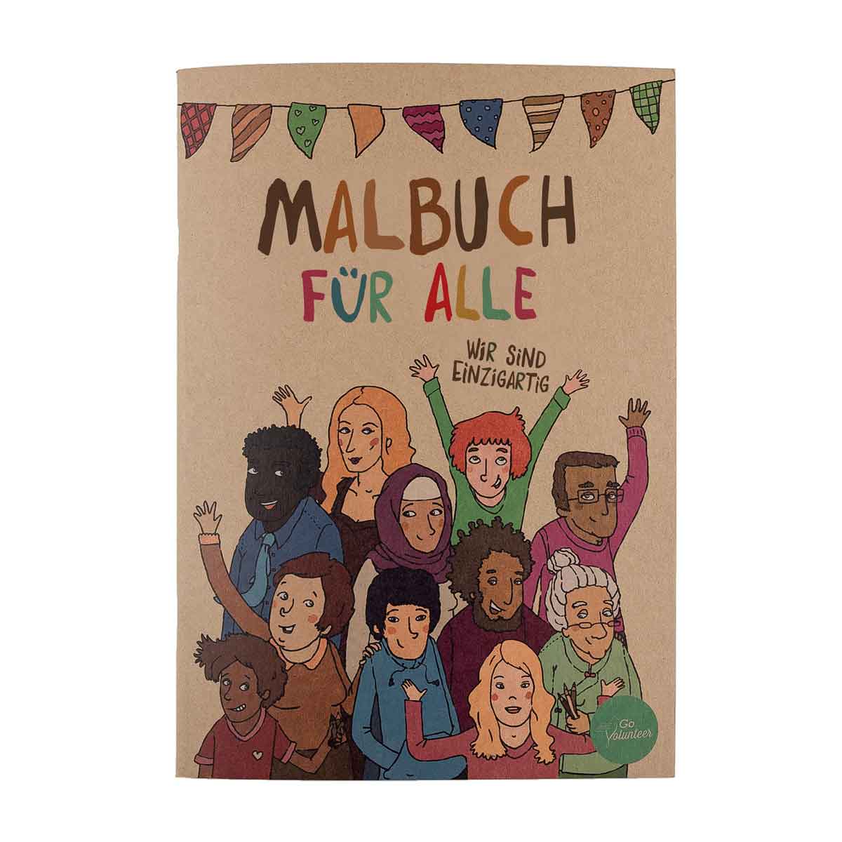 Malbuch für Alle DIN A4 30 Seiten