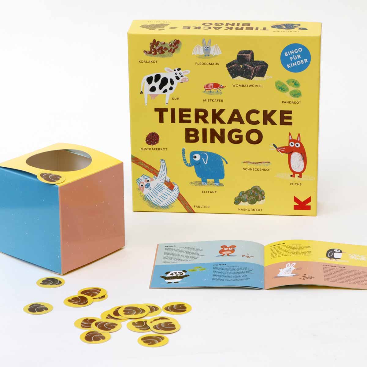 Tierkacke-Bingo Spiel ab 4 Jahren