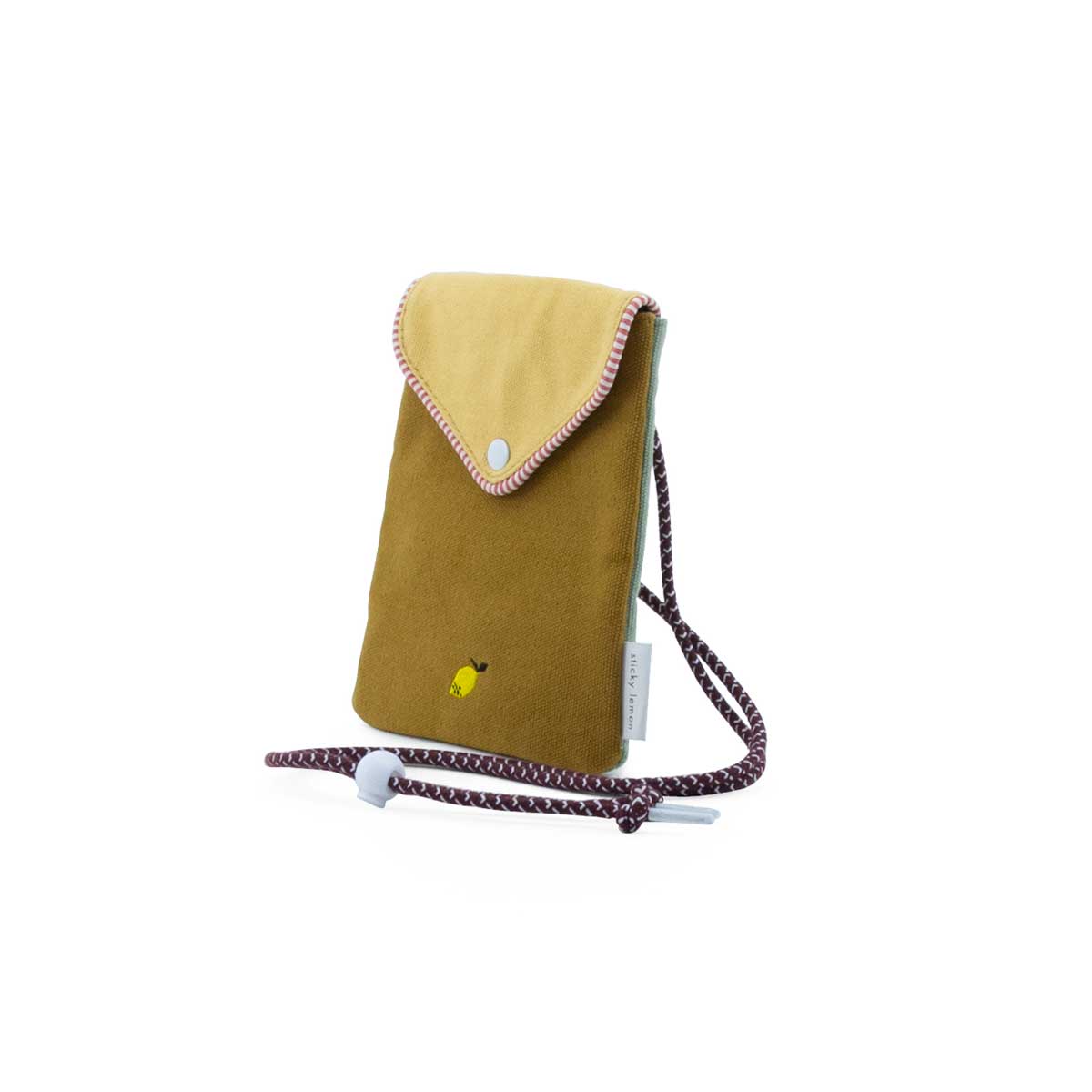 Kinder Brustbeutel Sticky Lemon Canvas Khaki