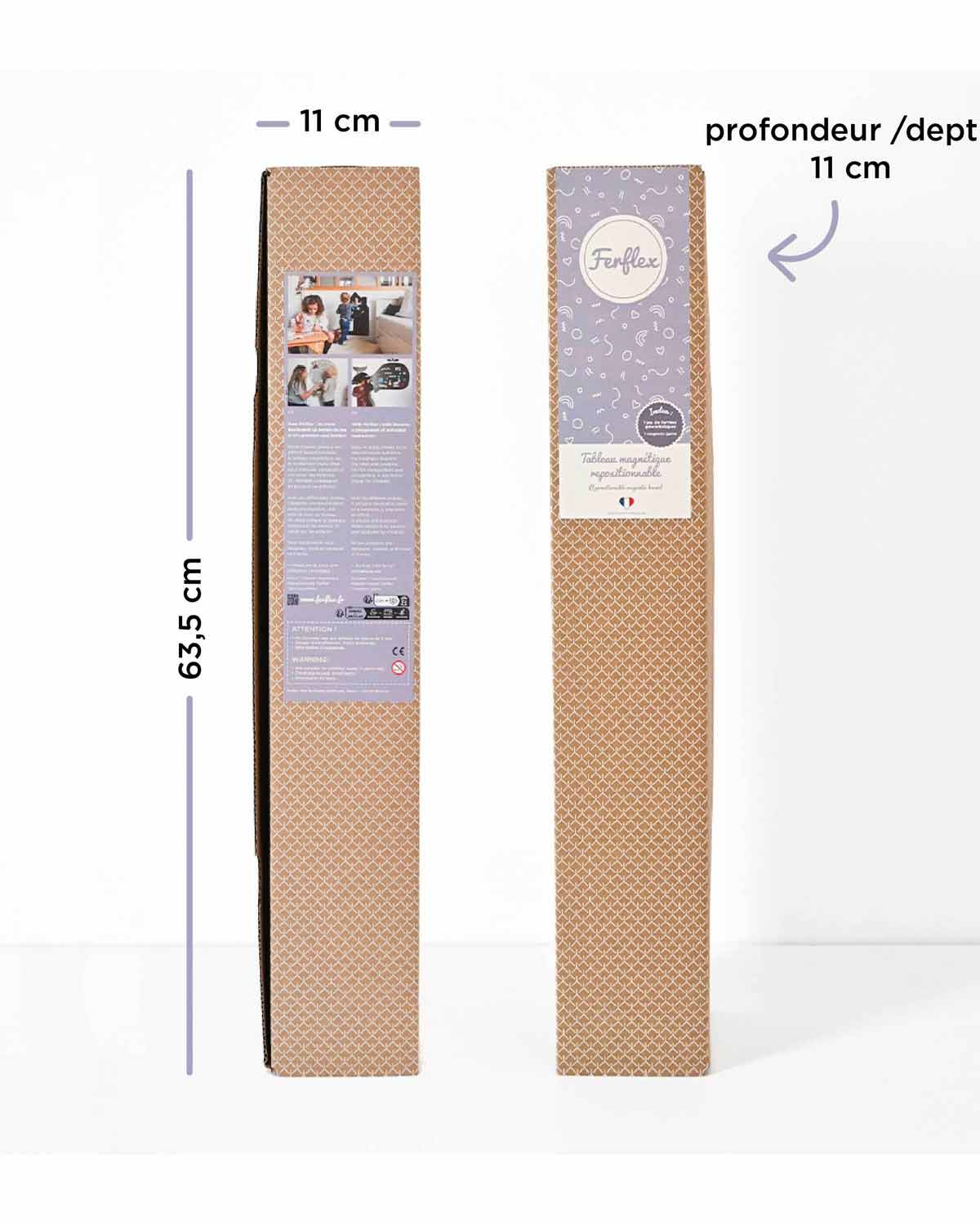 Magnettafel Set Meine Stadt 163 x 81 cm