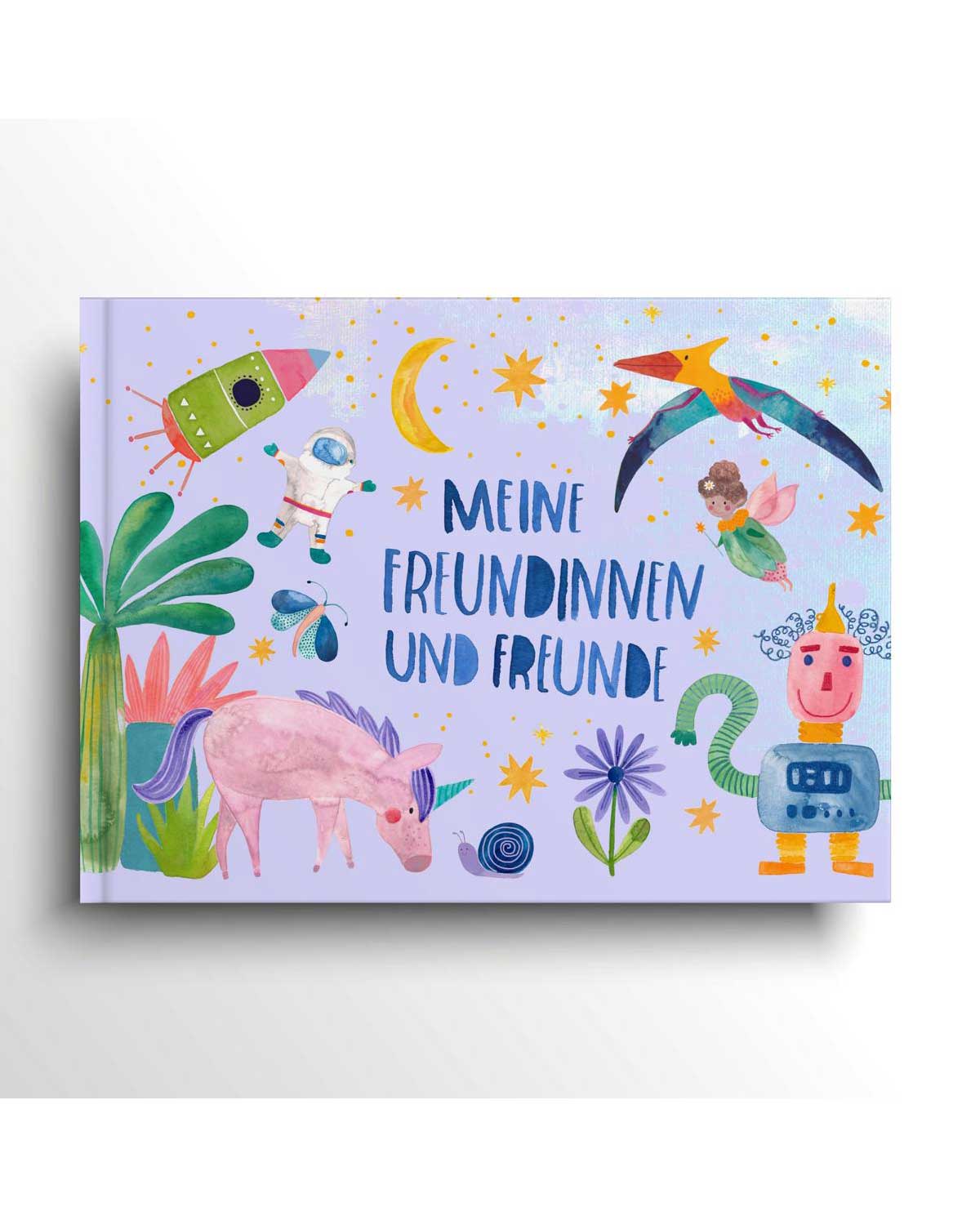 Mein FreundInnen Freundbuch Kindergarten DIN A5