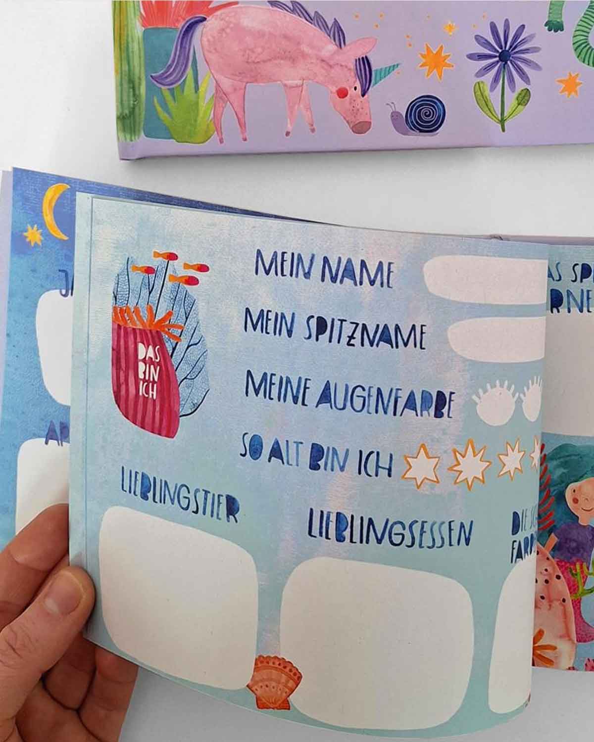 Mein FreundInnen Freundbuch Kindergarten DIN A5