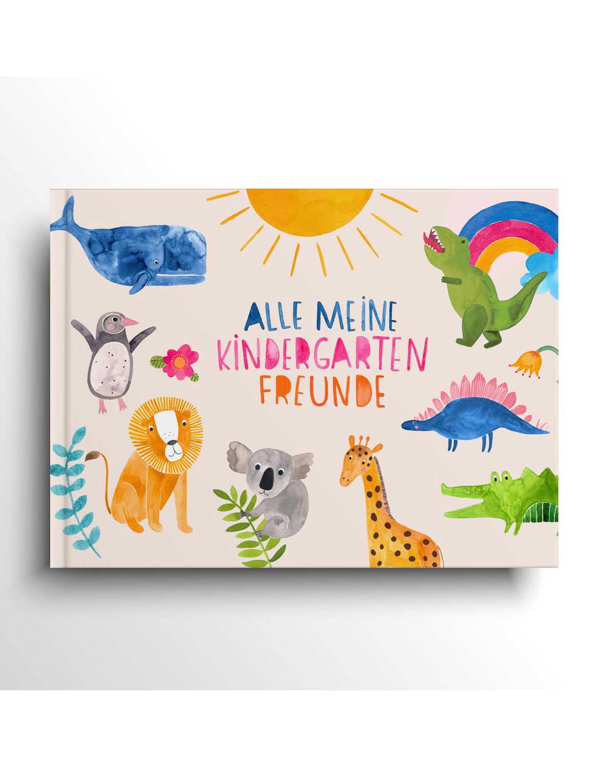 Alle meine Kindergarten Freunde Freundbuch DIN A5