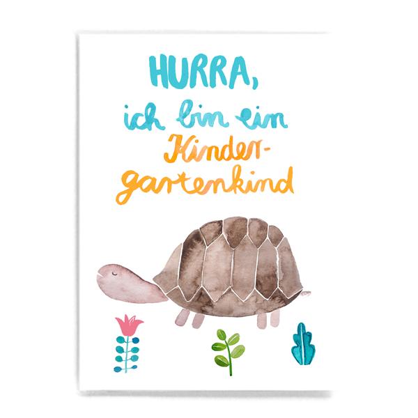 frau_ottilie_PKH0040_postkarte_Kindergartenkind_schildkrote