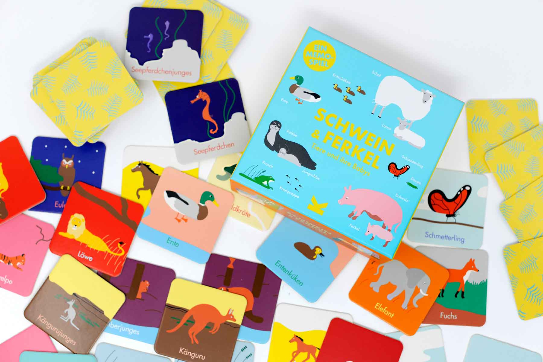 Tier-Baby Memo Spiel Schwein & Ferkel ab 4 Jahren