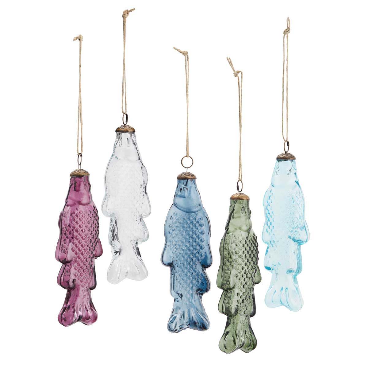 Madam Stoltz Deko Fisch Glas Anhänger 15 cm – DESIGNHYPE