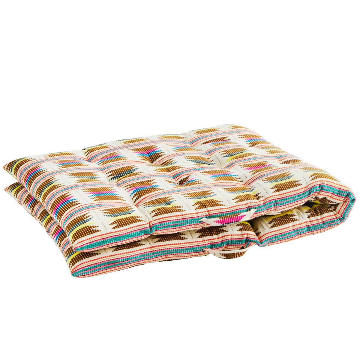 Ikat Bestickte Bodenmatratze Baumwolle 70x180 cm