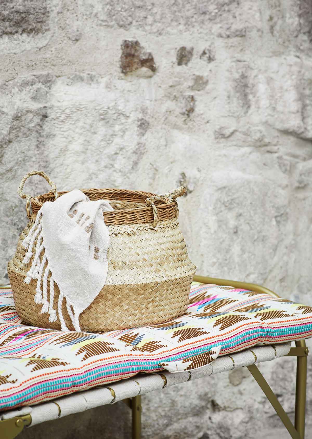 Ikat Bestickte Bodenmatratze Baumwolle 70x180 cm