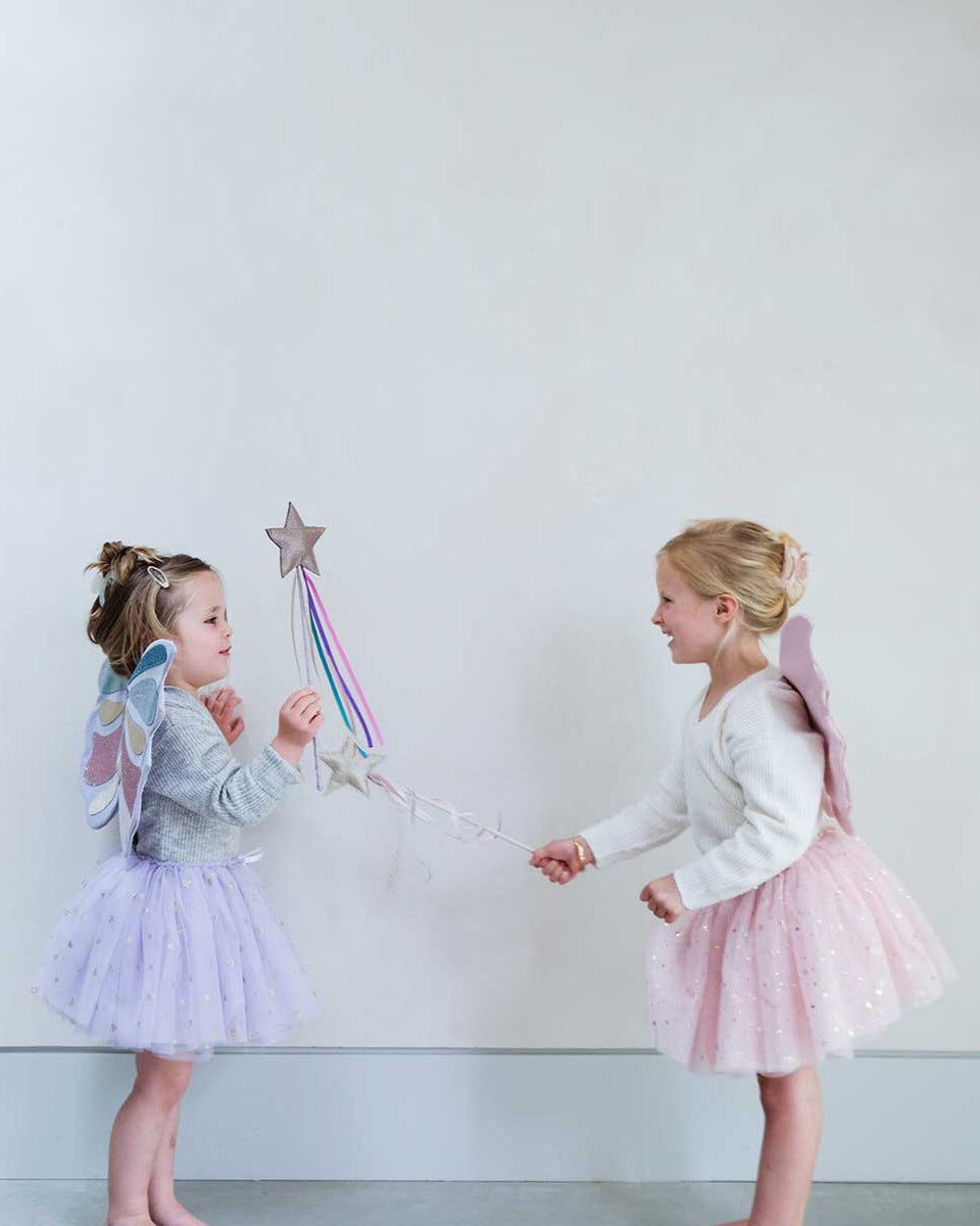 Zauberstab Regenbogen Kinderkostüm 41 cm