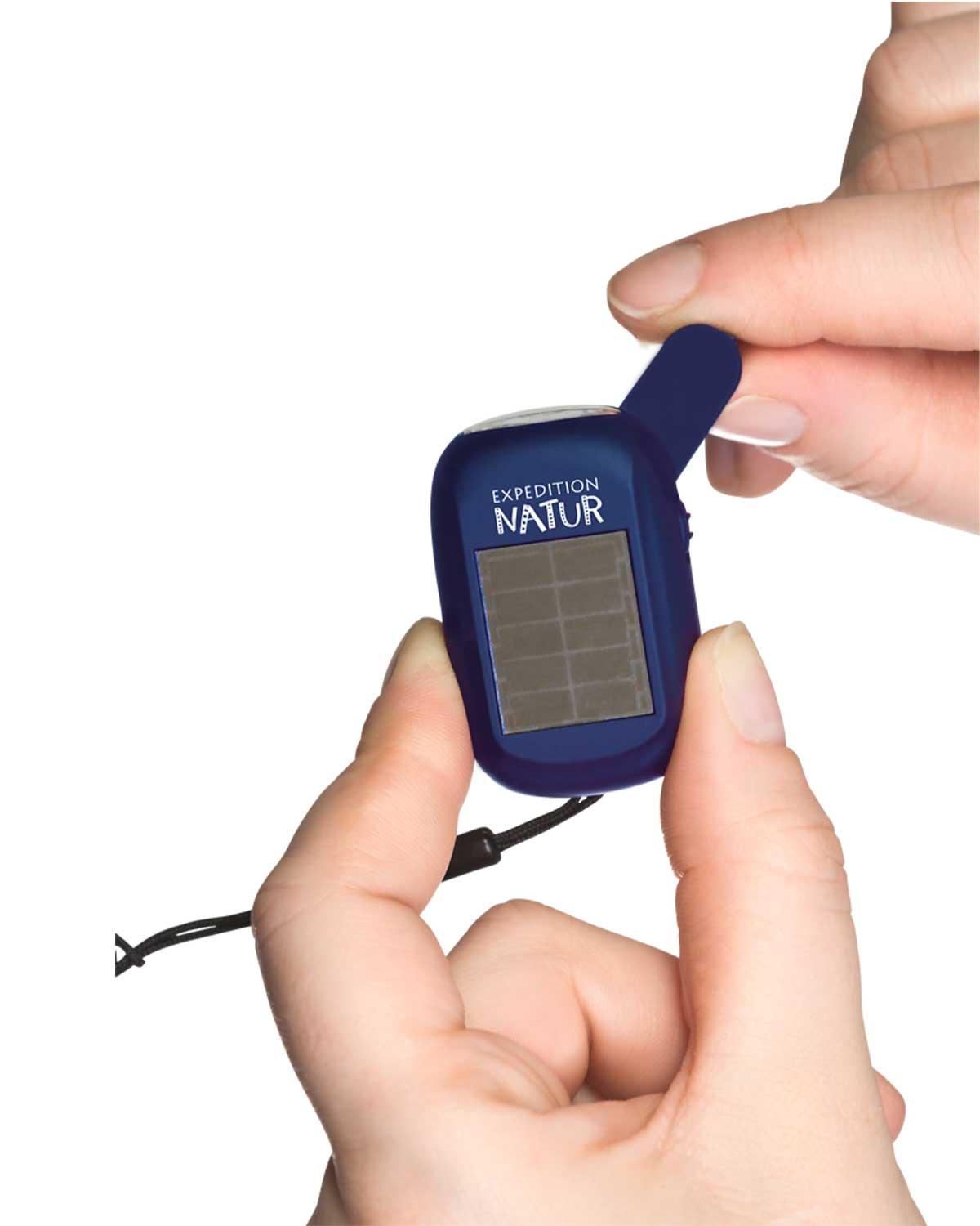 Expedition Natur Mini-Dynamo-Solar-Taschenlampe