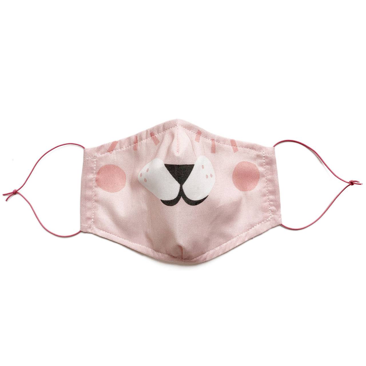 Face Mask Mund Nasen Schutz Rosa Stoff Hase Stoffmaske Mundschutz