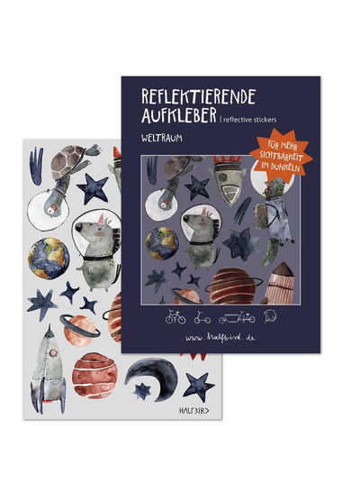 Ausflug-Geschenkset für Kinder | Brustbeutel mit reflektierenden Aufklebern