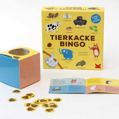 Tierkacke-Bingo Spiel ab 4 Jahren