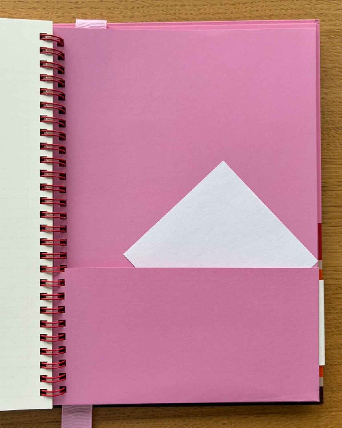 A-Journal x Marie Marie Tagebuch Spiral-Organizer 2027 Streifen