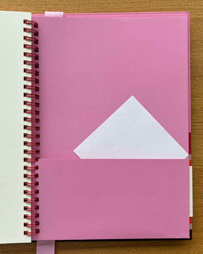 A-Journal x Marie Marie Tagebuch Spiral-Organizer 2027 Streifen