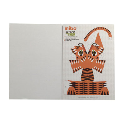 Tiger Mibo 3D Grusskarte 12x17 cm