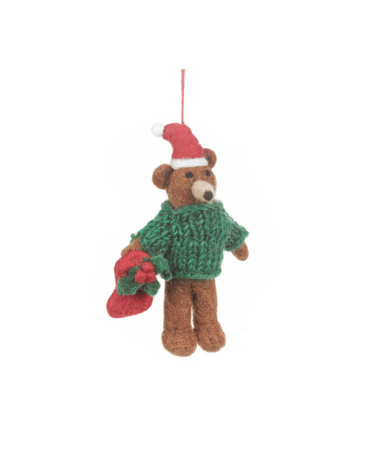 Bär Claus Baumschmuck Weihnachten 13,5 cm