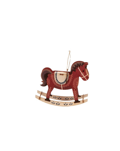 Weihnachten 3D Deko Holzkarte mit Baumschmuck