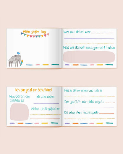 Mein erstes Schuljahr Erinnerungsbuch DIN A5