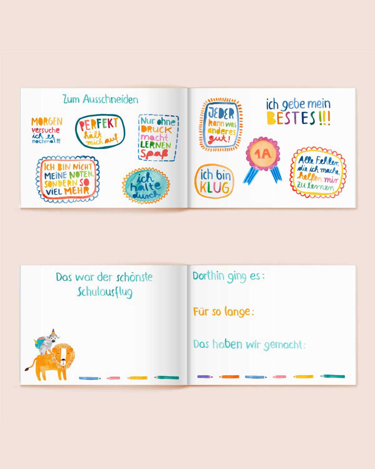 Mein erstes Schuljahr Erinnerungsbuch DIN A5