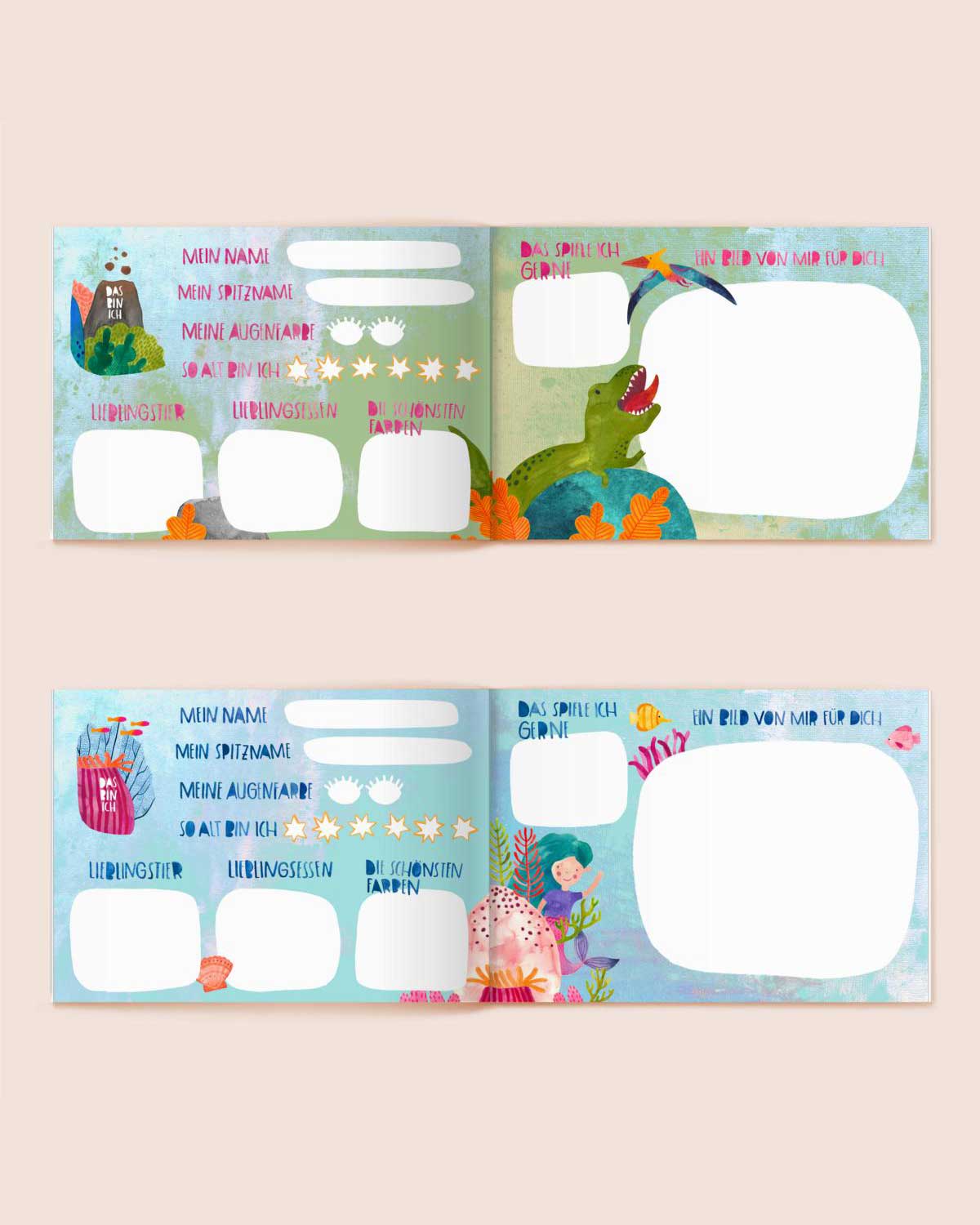 Mein FreundInnen Freundbuch Kindergarten DIN A5