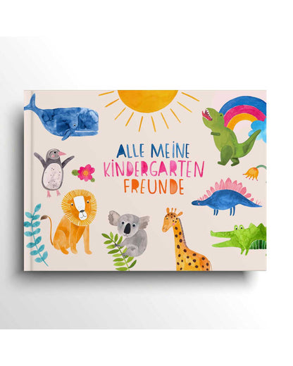 Alle meine Kindergarten Freunde Freundbuch DIN A5