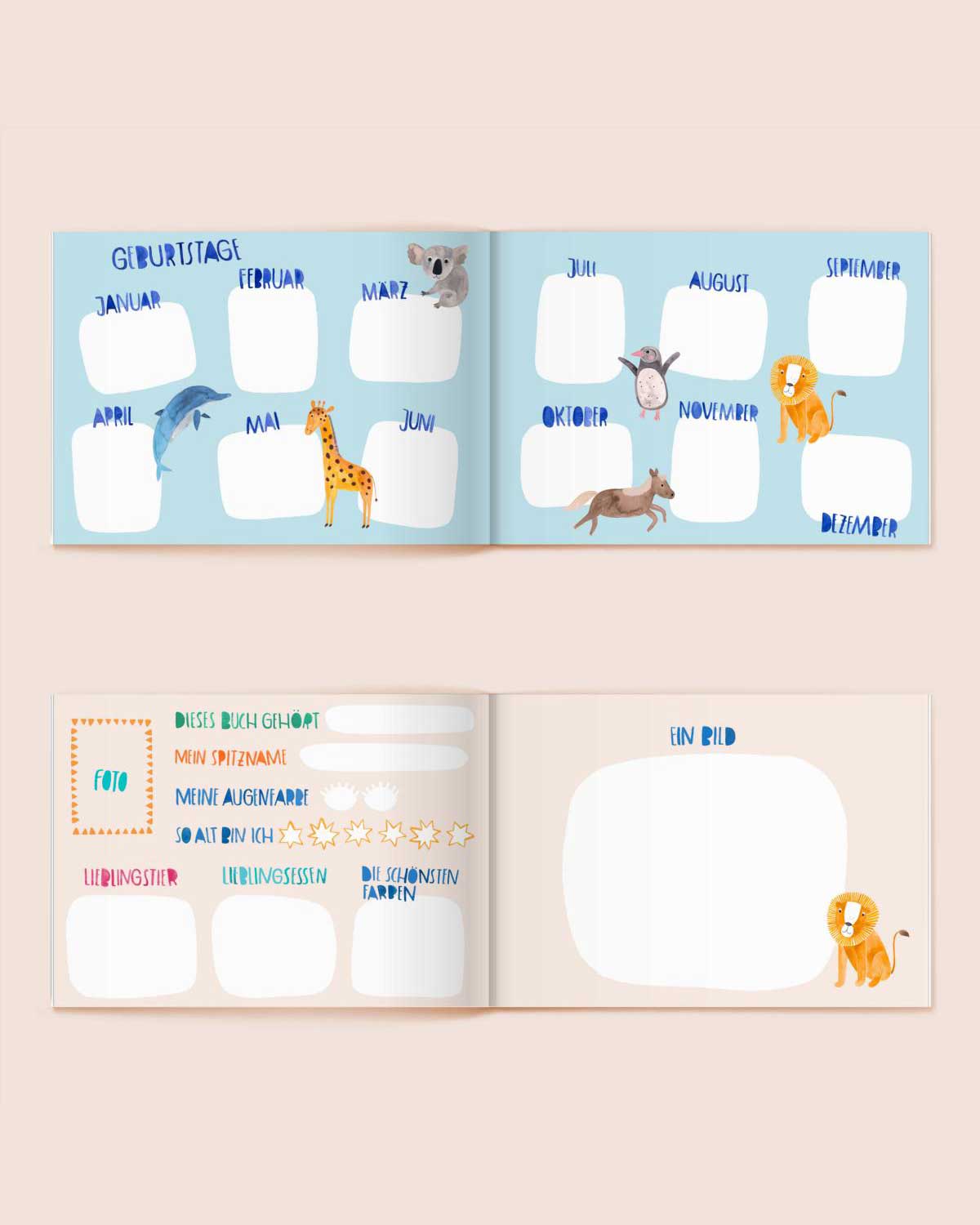 Alle meine Kindergarten Freunde Freundbuch DIN A5