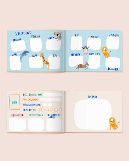 Alle meine Kindergarten Freunde Freundbuch DIN A5