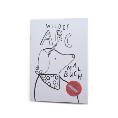 Wildes ABC Malbuch Einschulung 24 Seiten DIN A5