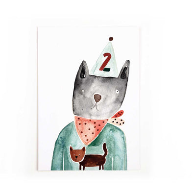 gretasschwester_Zwei_kindergeburtstag_postkarte