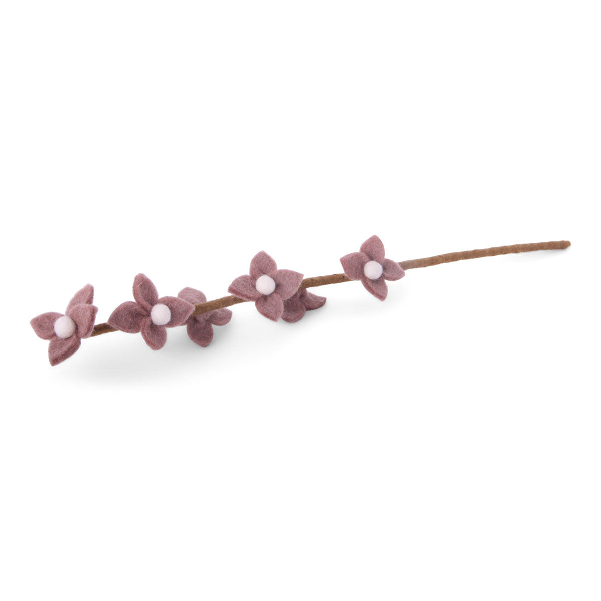 Blüten am Stiel Filzblume 45 cm