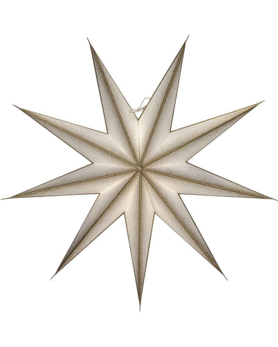 Weihnachtsstern 9 Point Gold 60 cm
