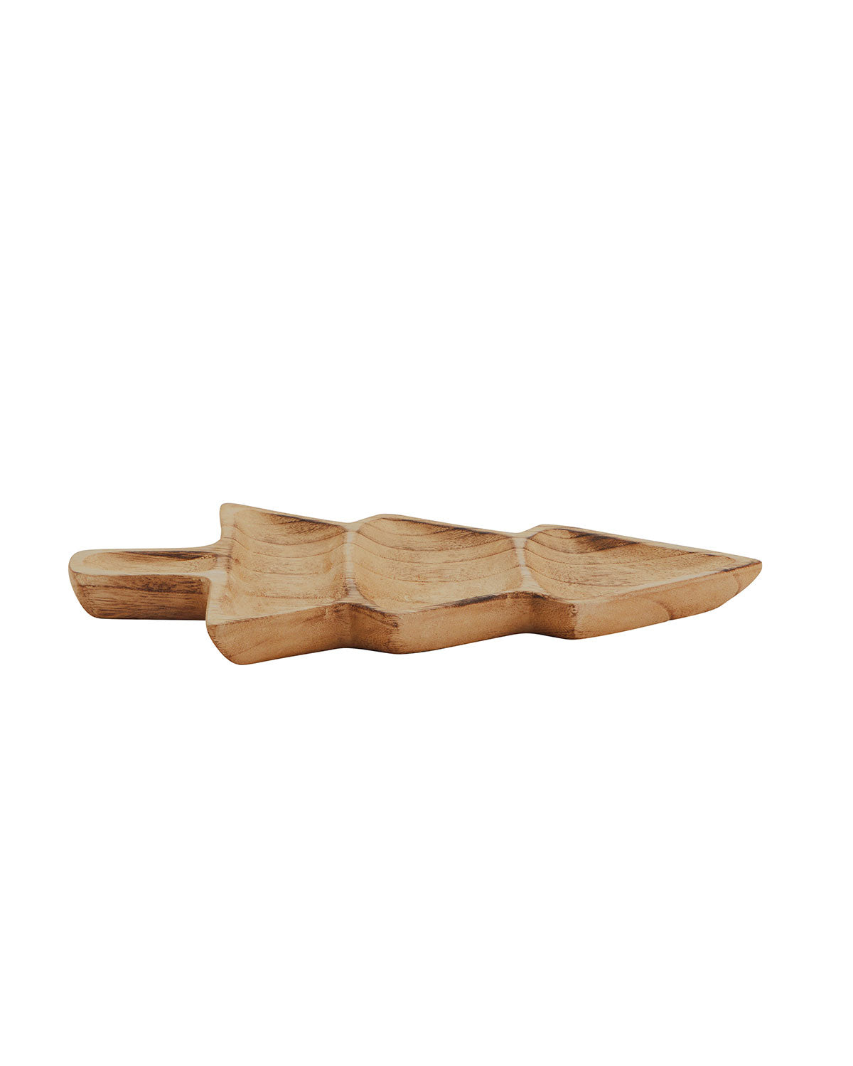 Weihnachtsbaum Tablett aus Holz