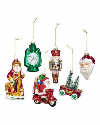 Nostalgie Weihnachtsbaumschmuck aus Glas