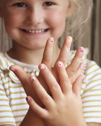 Krabbelkäfer Fingernagel-Tattoos 60 Stück