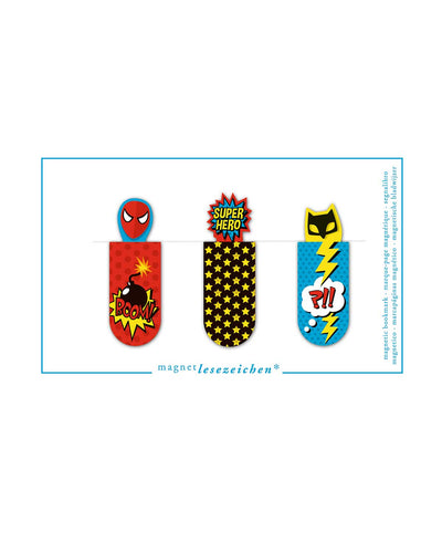 Magnetlesezeichen für Kinder 3er Set