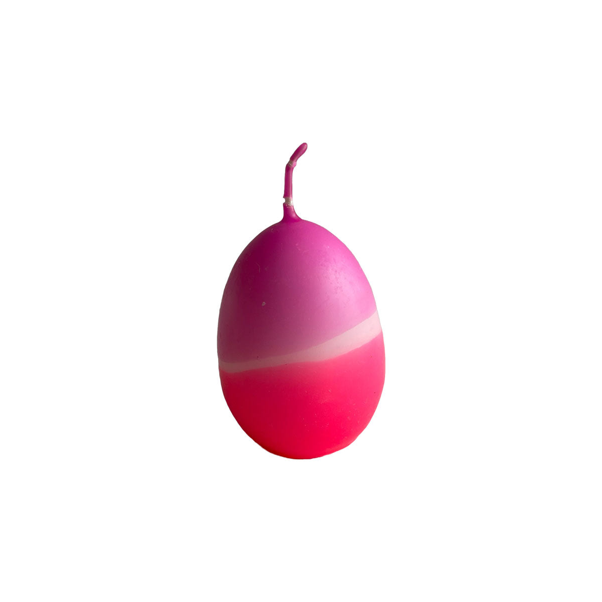 Eierkerze Dip Eye Handgefärbt Osterdeko Neonlook