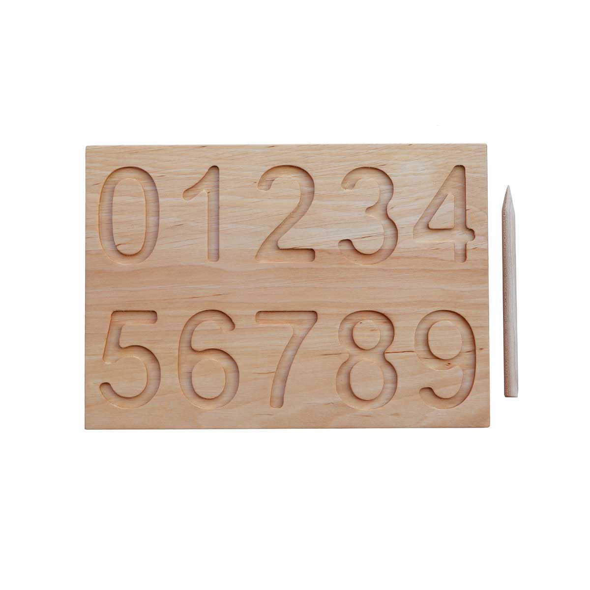 Zahlenzählbrett Holz Montessori Spielzeug